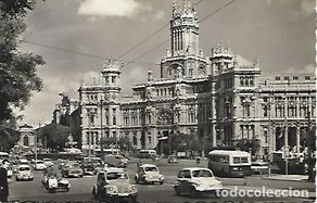 Postales: MADRID - 78. PALACIO DE COMUNICACIONES - CIRCULADA - 1960